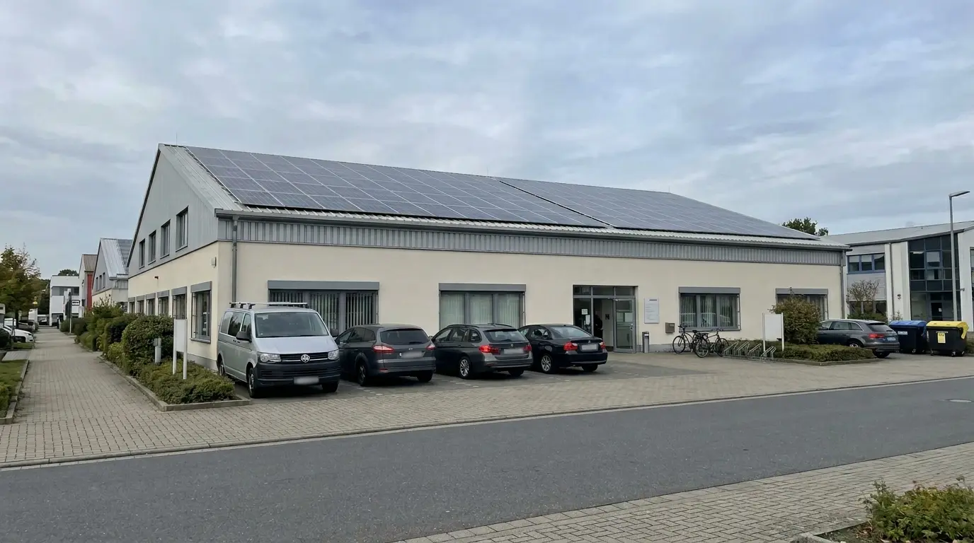Photovoltaikanlage mit Wechselrichter und Anschluss in Berlin